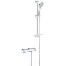 Baterie dus cu termostat cu set de dus Grohe 34195001, Argintiu