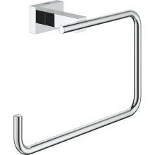Inel prosop Grohe Essentials Cube 40510001, Fixare perete ascunsa, Argintiu