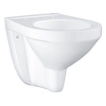 Vas WC Grohe Bau 39491000, montare suspendata, evacuare orizontala, include set fixare, Alb