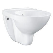 Bideu Grohe Bau 39433000, montare suspendata, preaplin, Alb