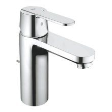 Baterie lavoar Grohe Get, monocomanda, cartus ceramic, limitator debit, set evacuare cu tija, marimea M, Crom