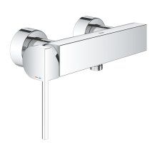 Baterie dus Grohe Plus 33577003, monocomanda, cartus ceramic, limitator, elemente fixare ascunse, crom