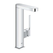 Baterie lavoar Grohe Plus 23873003, marimea L, monocomanda, cartus ceramic, pipa pivotanta, aerator, limitator, set evacuare inclus, crom