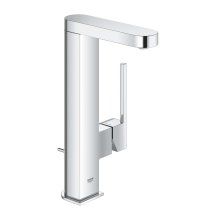 Baterie lavoar Grohe Plus 23843003, marimea L, dus extractabil, monocomanda, cartus ceramic, aerator, limitator, set evacuare inclus, crom