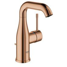 Baterie lavoar Grohe Essence 23462DA1, cu ventil, marimea M, Cupru (Warm Sunset)