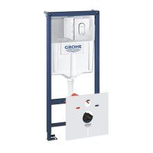 Set 4 in 1 rezervor WC Grohe Rapid SL 38929000 incastrat, placa actionare, suport, antifonare, crom