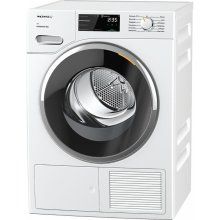 Uscator de rufe Miele TWF 640 WP, Pompa de caldura, 8kg, Clasa A+++, FragranceDos, EcoDry, EcoSpeed, Alb
