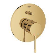 Unitate comanda Grohe Essence 19285GL1, monocomanda, diverter, 2 iesiri, necesita set fixare, lucios, Cool sunrise