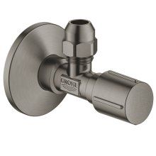 Robinet cu ventil Grohe 22039AL0, 1/2 x 3/8, fara marcaj, mat, Hard graphite
