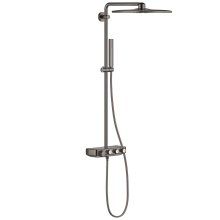 Sistem de dus Grohe Euphoria SmartControl 310 26508A00, Termostat, 310 mm, aparent, butoane push&turn, anti-oparire, anti-calcar, lucios, Hard graphite