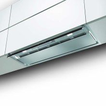 Hota incorporabila Faber IN-NOVA TOUCH X/BK A60 305.0611.152, 970 m3h, 60 cm, 70 dB, LED2, touch, Inox/Sticla neagra