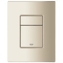 Placa de actionare WC Grohe Skate Cosmopolitan 38732BE0, dubla spalare, reversibila, 15.6 x 19.7 cm, mat, Nickel
