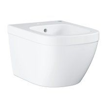 Bideu Grohe Euro Ceramic 3920800H, suspendat, preaplin, anti-aderent, anti-bacterian, ceramica sanitara, Alb