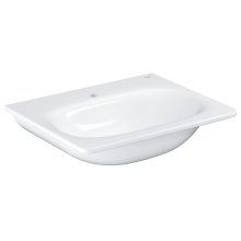 Lavoar Grohe Essence 3956500H, 60 x 48.5 cm, montare pe perete, preaplin, anti-aderent, anti-bacterian, ceramica sanitara, Alb