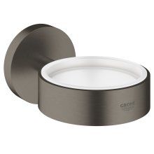 Suport Grohe Essentials 40369AL1, pahar sau savoniera, fixare ascunsa, mat, Hard graphite