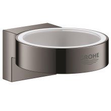 Suport Grohe Selection 41027A00, montare pe perete, fixare ascunsa, lucios, hard graphite