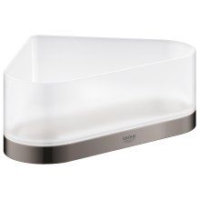 Raft de colt Grohe Selection 41038A00, montare pe perete, fixare ascunsa, ABS/Metal, lucios, Hard graphite