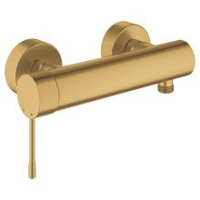 Baterie de dus Grohe Essence 33636GN1, 1/2 inch, monocomanda, aparenta, cartus ceramic, limitator, mat, Cool sunrise