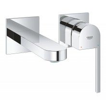 Baterie lavoar Grohe Plus 29303003, montare pe perete, monocomanda, marimea M, necesita set fixare, Crom