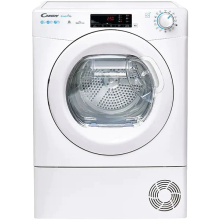 Uscator de rufe CANDY CSOE H10A2TE-S, Pompa de caldura, Wi-Fi, 10 kg, 14 programe, Clasa A++, Alb