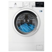 Masina de spalat rufe Electrolux EW6S426W, PerfectCare600, Time Manager, Slim, 6 kg, 1200 RPM, Clasa F, Alb
