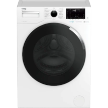 Masina de spalat rufe Beko WUE7646XCW, 7 kg, 1200 RPM, Clasa D, Motor ProSmart Inverter, HomeWhiz, SteamCure, Hygiene+, Alb