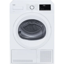 Uscator de rufe Beko DS7139TX, Condensare, 7 kg, Clasa B, Aquawave, Optisense, Alb