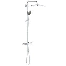 Sistem de dus Grohe Vitalio Joy 310 26400001, 1/2, aparent, 310 mm, termostat, CoolTouch, TurboStat, anti-calcar, Crom