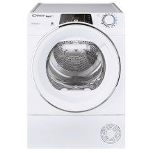 Uscator de rufe Candy ROE H10A2TCEX-S, Pompa de caldura, 10 kg, 14 programe, Wi-fi, Bluetooth, A++, Alb