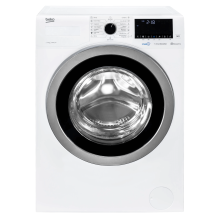 Masina de spalat rufe slim Beko WUE7736X0, 7 kg, 1400 RPM, Clasa D, Motor ProSmart Inverter, HomeWhiz Bluetooth, Hygiene+, AddXtra, SteamCure, Silent Tech, 49 cm, Alb
