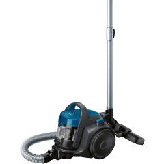 Aspirator fara sac Bosch BGS05A220, 700 W, 1.5 L, 3 A, Filtru igienic PureAir, Negru/Albastru