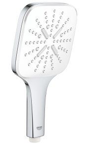 Para de dus Grohe Vitalio SmartActive 130 Cube, 1/2 inch, universala, 3 pulverizari, 130 mm, anti-calcar, SmartTip, crom
