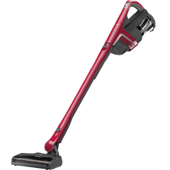 Aspirator vertical Miele Triflex HX1 RR/SI, 3 in 1, 25.2 V, 170 W, 0.5 L, Filtru Hepa, autonomie 60 min, Rosu
