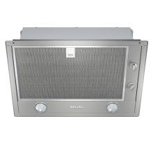 Hota incorporabila Miele DA 2450, metoda de aerisire/recirculare, 590 mc/h, 2 viteze + Intensive, Clasa A, 53.2 cm, Otel inoxidabil