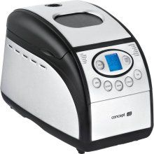 Masina de paine Concept PC5060, 800W, 1300 g, 12 programe, forme de baghete, Inox