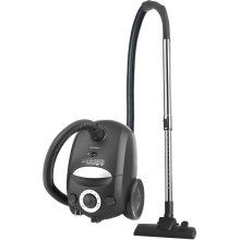 Aspirator cu sac textil Daewoo, RC-L384B/2A, 700 W, 2.5l, Tub telescopic din metal, Negru