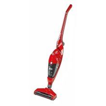 Aspirator Vertical Concept 2 in 1 VP-4100, 100 W, 14,4 V, capacitate recipient 0,6L, Rosu