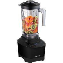 Blender Profesional Concept SM3050 Control Touch, 1500W, Vas 2L din TRITAN fara BPA, 6 programe, 6 cutite, Negru