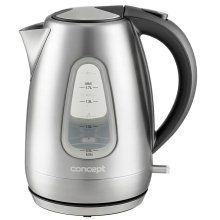 Cana electrica Concept RK3150, 2100 W, 1.7 L, Inox