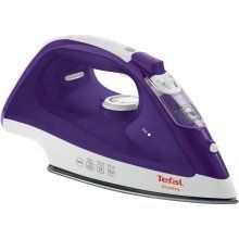 Fier de calcat Tefal FV1526E3, Abur vertical, 2000W, abur variabil 25g/min, rezervor 250ml, sistem antipicurare, Alb/Mov