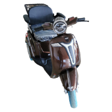 Tricicleta electrica RDB C-klass2, 800 W, 25 km/h, autonomie 35-45 km, frana fata disc, Maro
