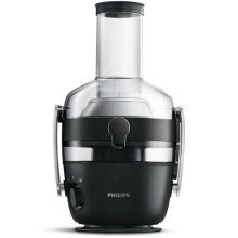 Storcator de fructe si legume Philips Avance Collection HR1919/70, 1000 W, Recipient suc 1 l, Recipient pulpa 2.1 l, 2 Viteze, Tub alimentare XXL, Negru