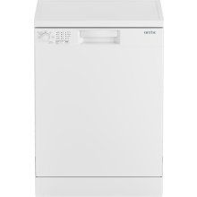 Masina de spalat vase Arctic DFN1532, 13 seturi, 5 programe, Clasa E, Aqua Protect, Sistem dedurizare apa, 60 cm, Alb
