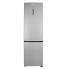 Combina frigorifica NobelTek NCN-378XA++, 360 L, A++, Total NoFrost, functie SuperCool, Super Freezer, Inox