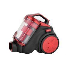 Aspirator fara sac Daewoo RCC-120R-1, 800 W, recipient colectare 1.5 litri, putere aspirare 140 W, aspiratie ciclonica, Rosu